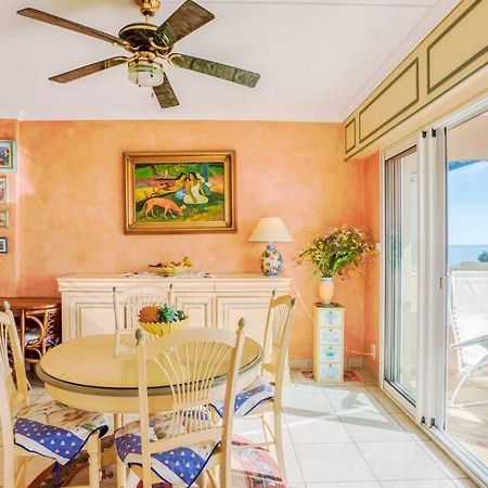 Апартаменти A6- 2 Bdr Incredible Sea View - Ac, Garage & Terrace Антіб Екстер'єр фото