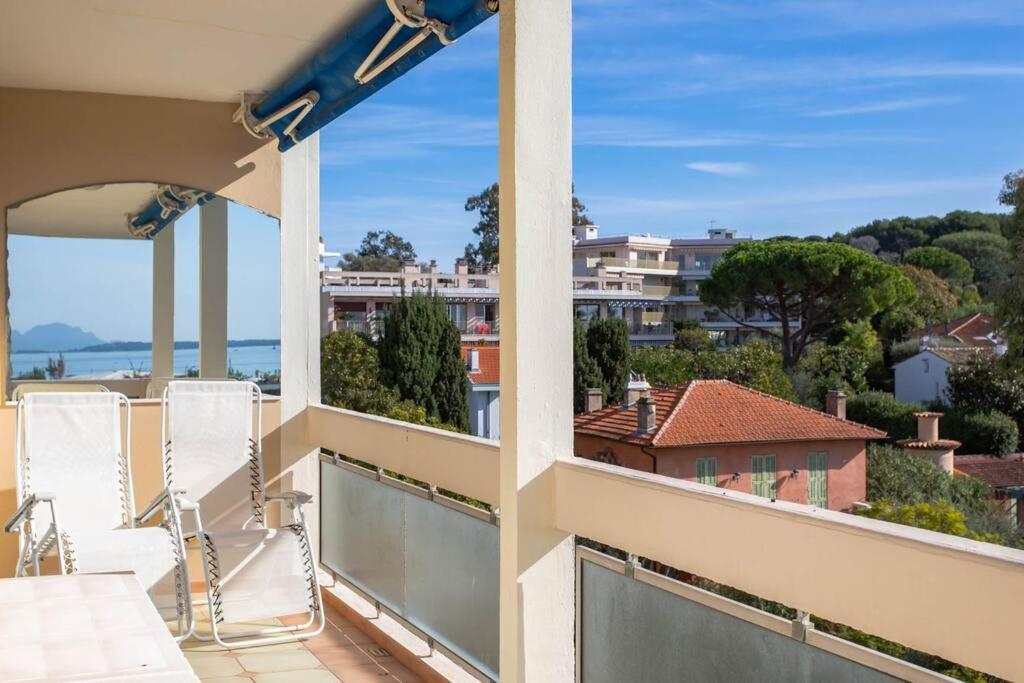 Апартаменти A6- 2 Bdr Incredible Sea View - Ac, Garage & Terrace Антіб Екстер'єр фото