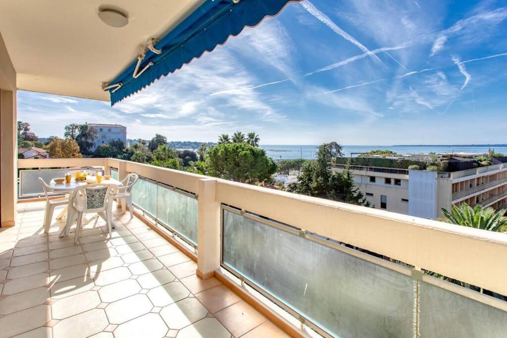 Апартаменти A6- 2 Bdr Incredible Sea View - Ac, Garage & Terrace Антіб Екстер'єр фото